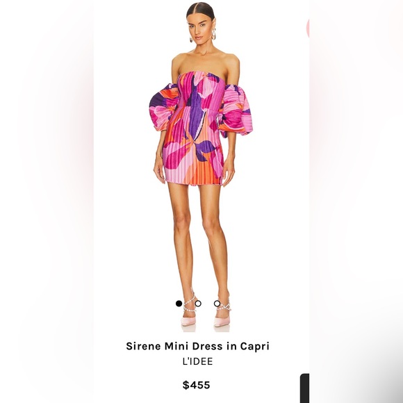 L’IDEE Dresses & Skirts - REVOLVE L’Idee Sirene Mini Dress in Capri